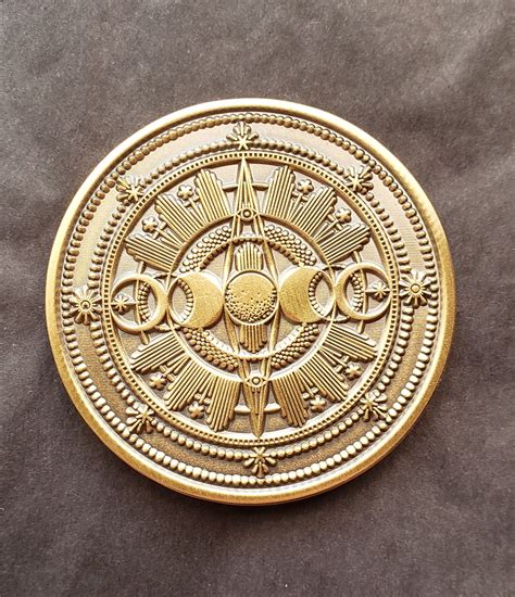 Witchcraft coins vessel